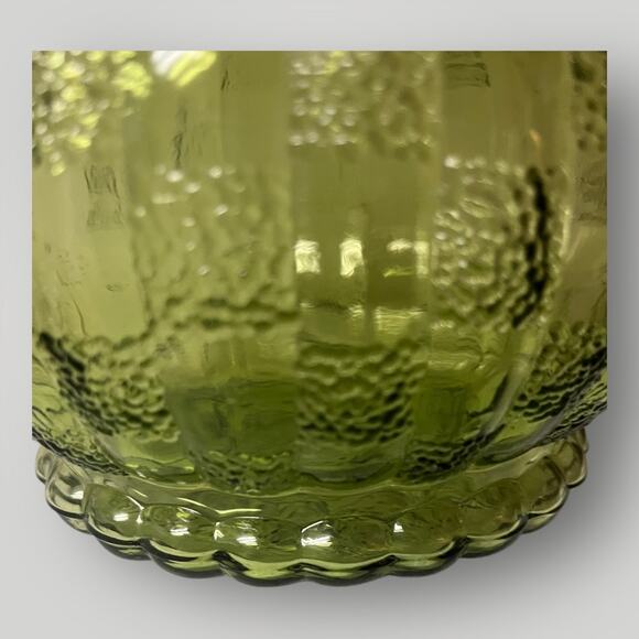 Vintage A.L.R.CO R 18 Green Glass | Planter | Vase | Bowl | 1950's - Picture 4 of 4